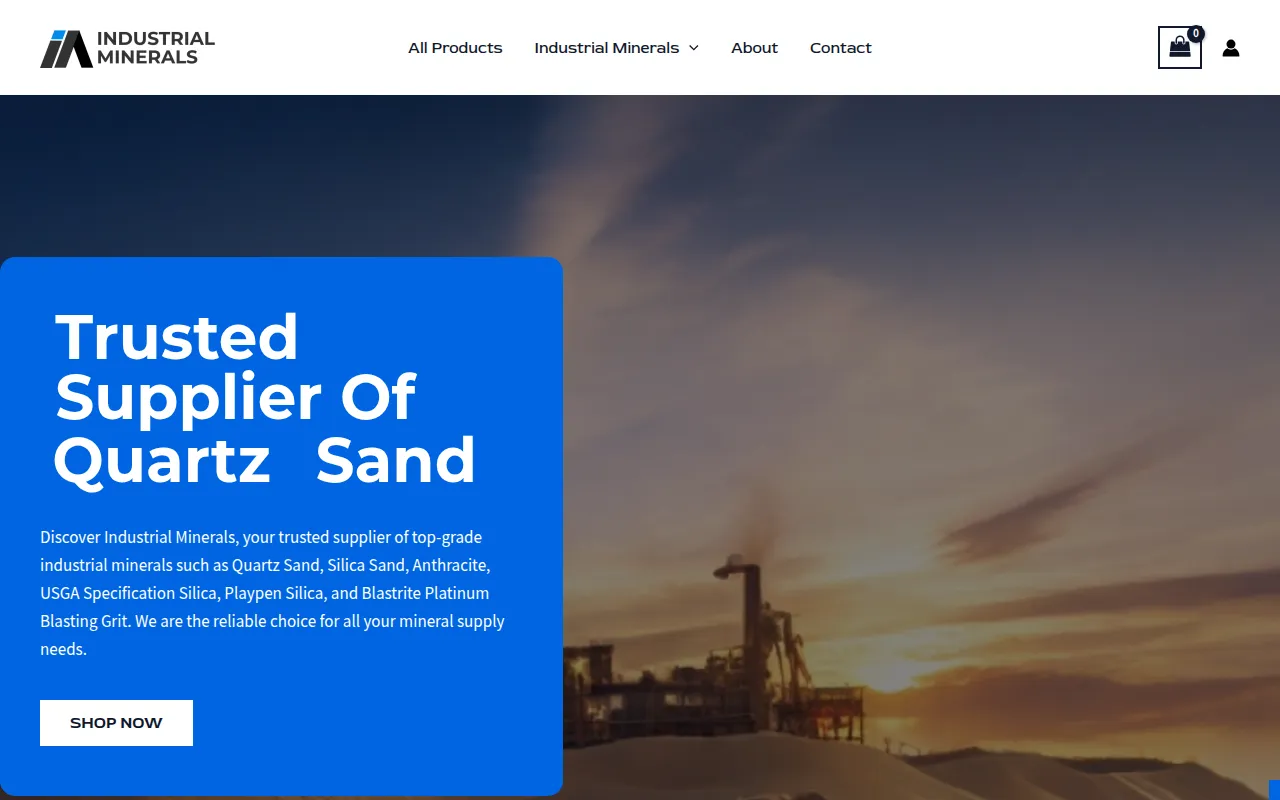 Industrial Minerals — B2B Commodities Commerce